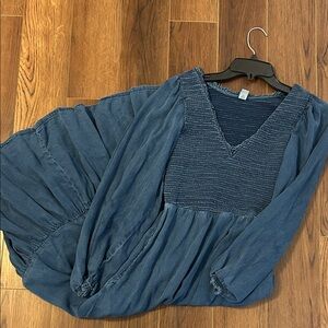 Old Navy Blue Maxi Dress